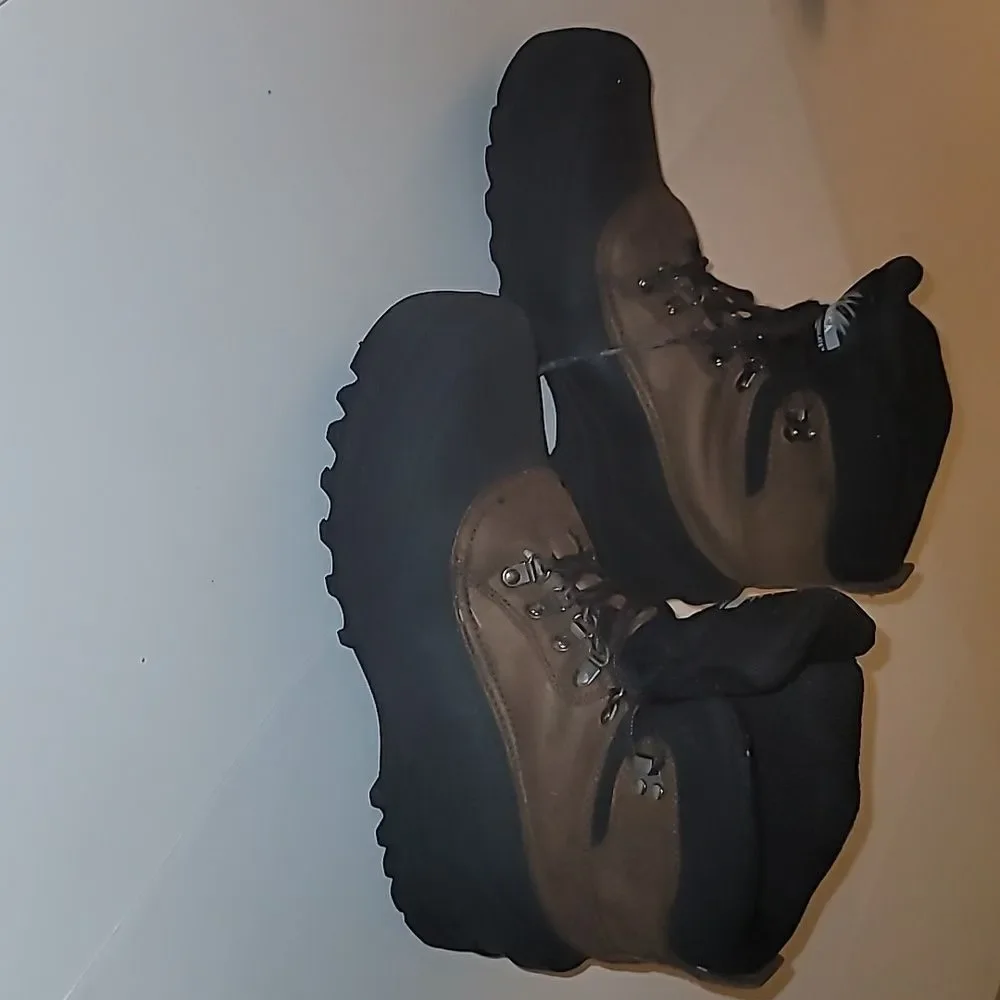 Itaska Brown Colored Rain Work Boots for MenSize 12